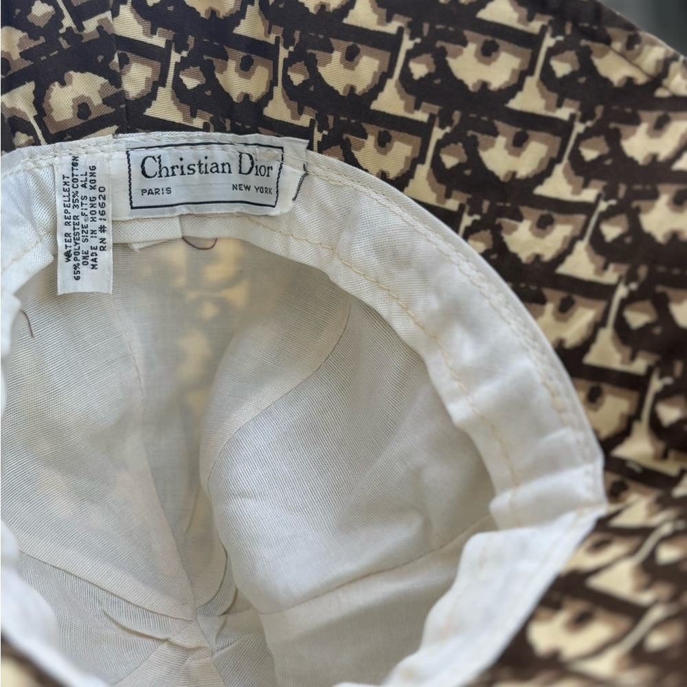 Vintage CHRISTIAN DIOR Bucket hat - Picture 2 of 4